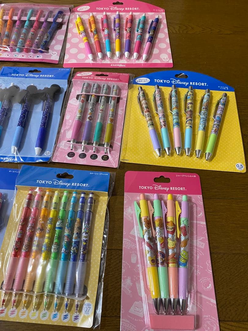 ディズニーリゾート限定　ボールペン　シャーペン　カラーペン　セット　新品