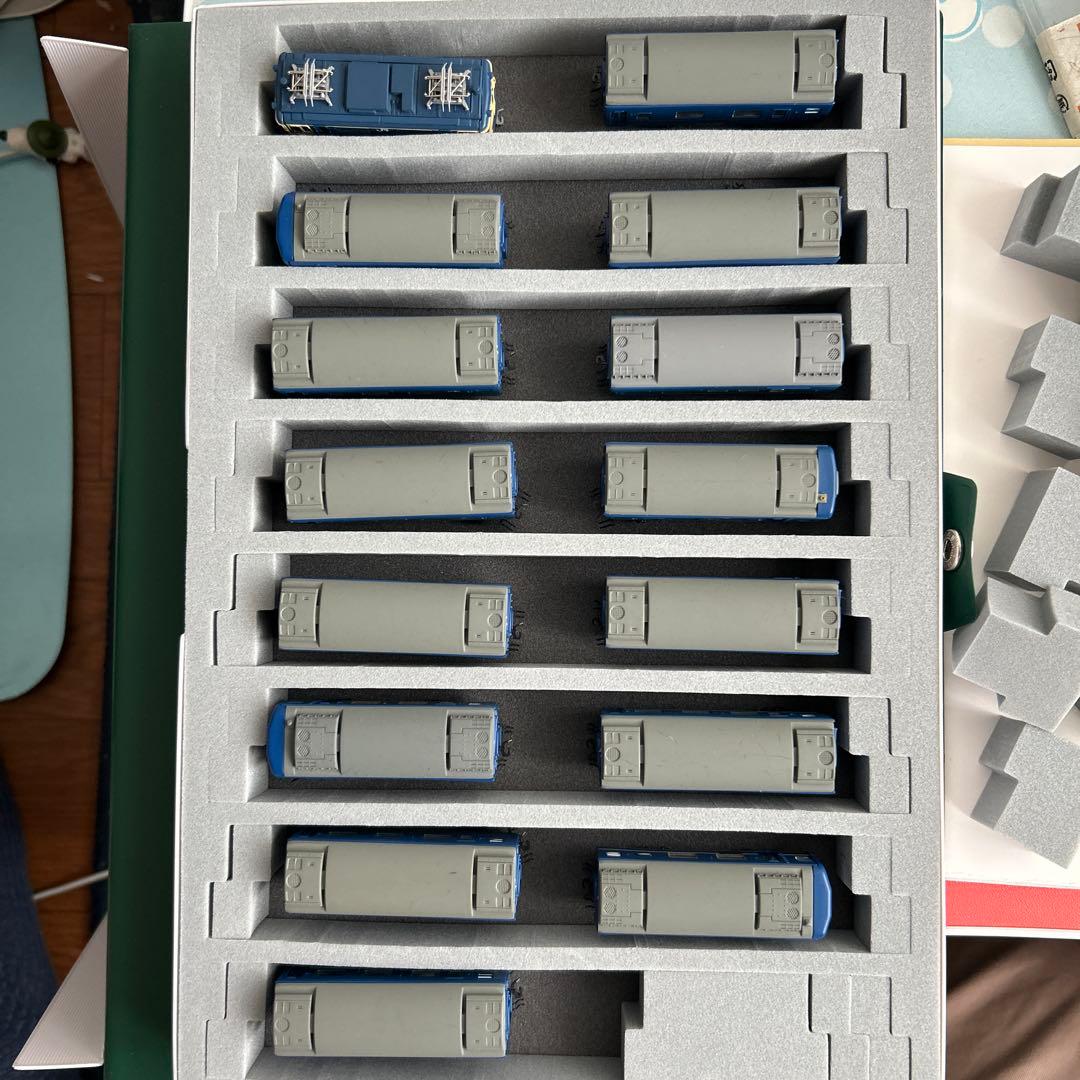 Bトレイン 14系15形 さくら 14両フル編成＋EF65 N化 動力付き