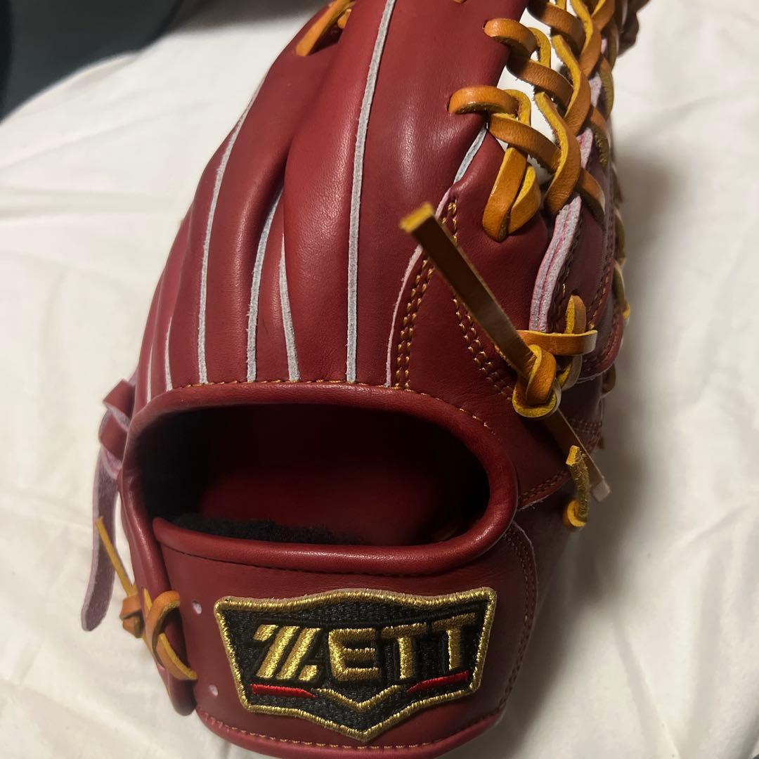 ZETT PROSTATUS 軟式グローブ 赤