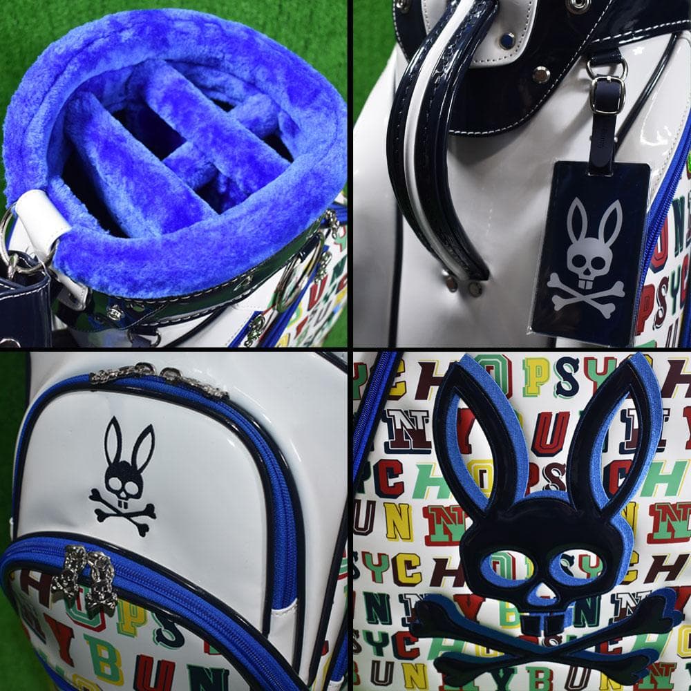 Psycho Bunny/サイコバニー ゴルフ キャディバッグ９型 新品！