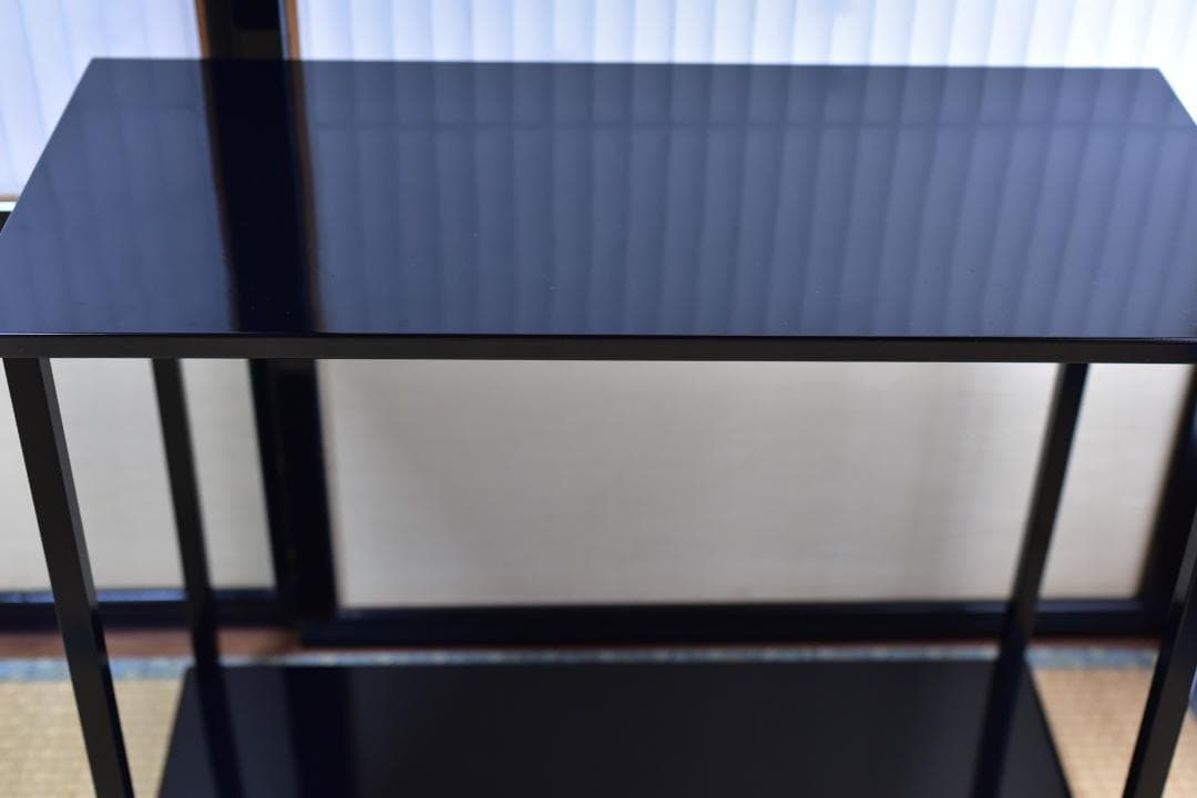 弘徳造　真塗台子組立式【極上品】飾り棚　お茶道具／共箱