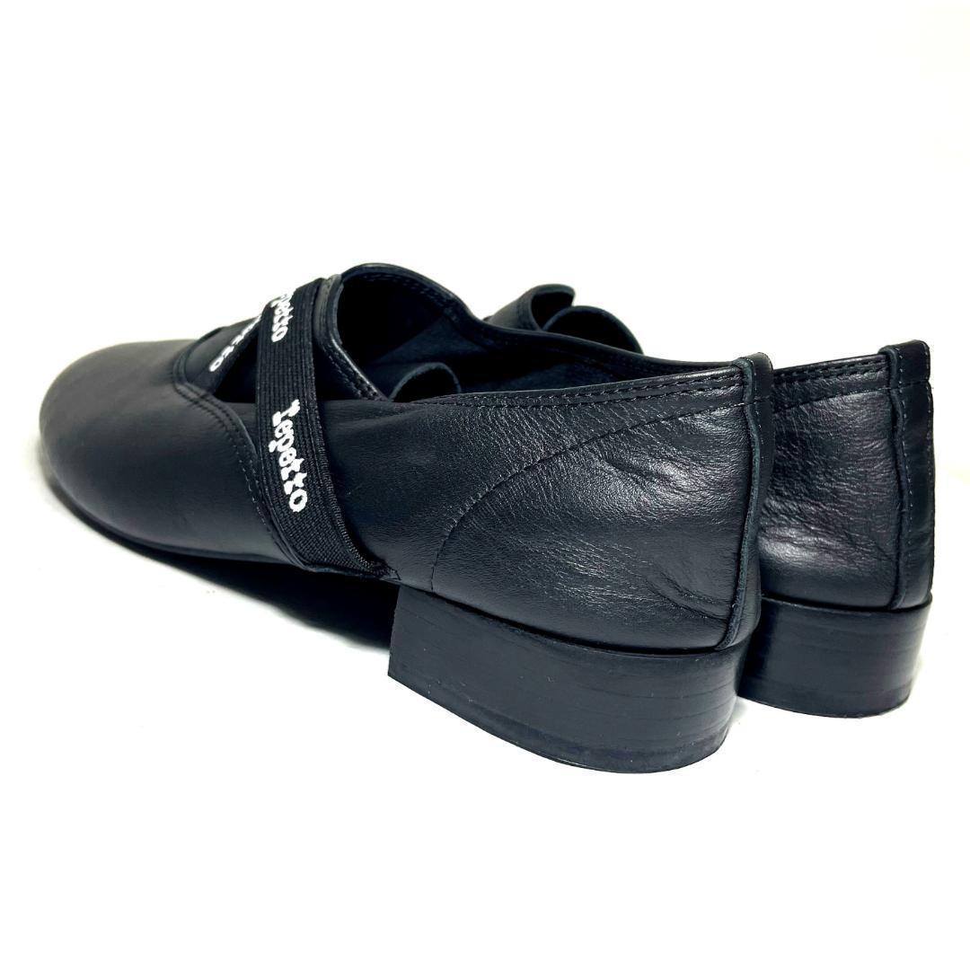 激レア 新品 repetto レペット 37 JOAO ロゴクロスベルトシューズ