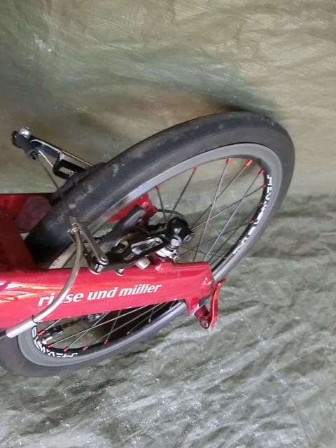 165：RM　BD-1 折りたたみ自転車　ジャンク　引取限定：埼玉県所沢市