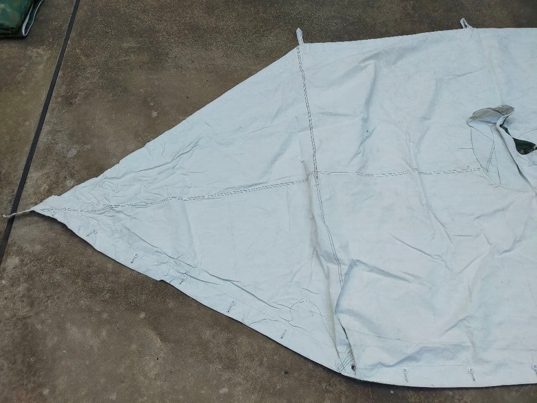 トルコ軍幕 山岳部隊用 シェルターハーフ ２枚セット ③・④