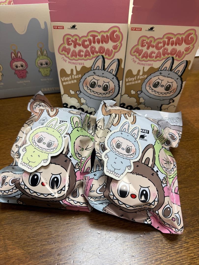 2体セット正規品LABUBUマカロンTHE MONSTERS labubuラブブ