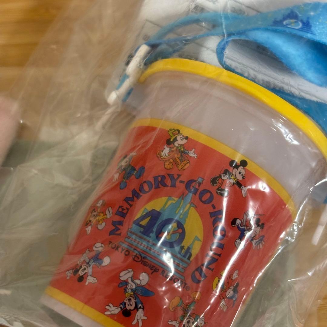 ディズニー　ダッフィー フレンズ　スナックケース 40周年　バスケット　おまけ付