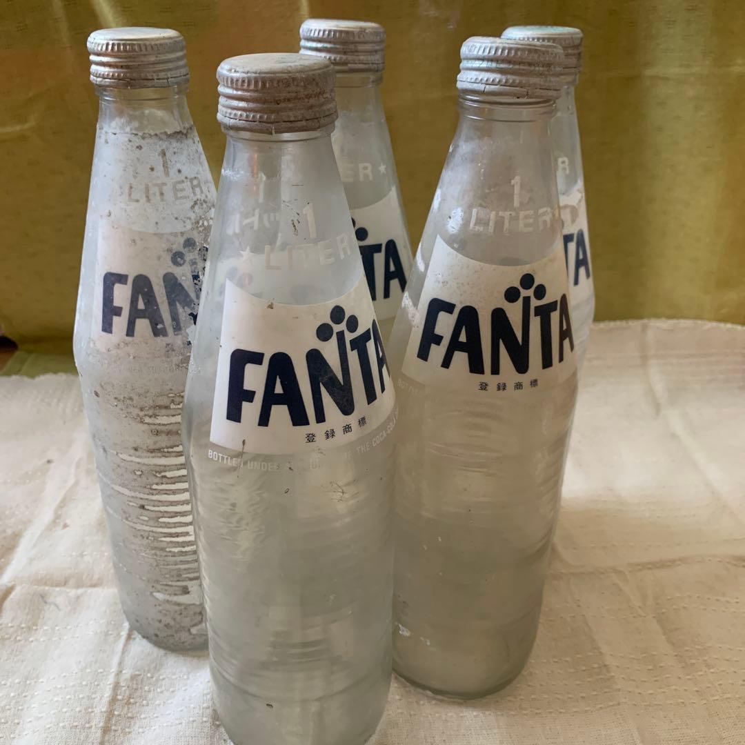 何十年前のファンタ1リットル瓶バラ売り可‼️