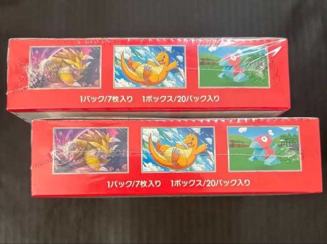 ポケカ　151シュリンク付BOX 2BOX