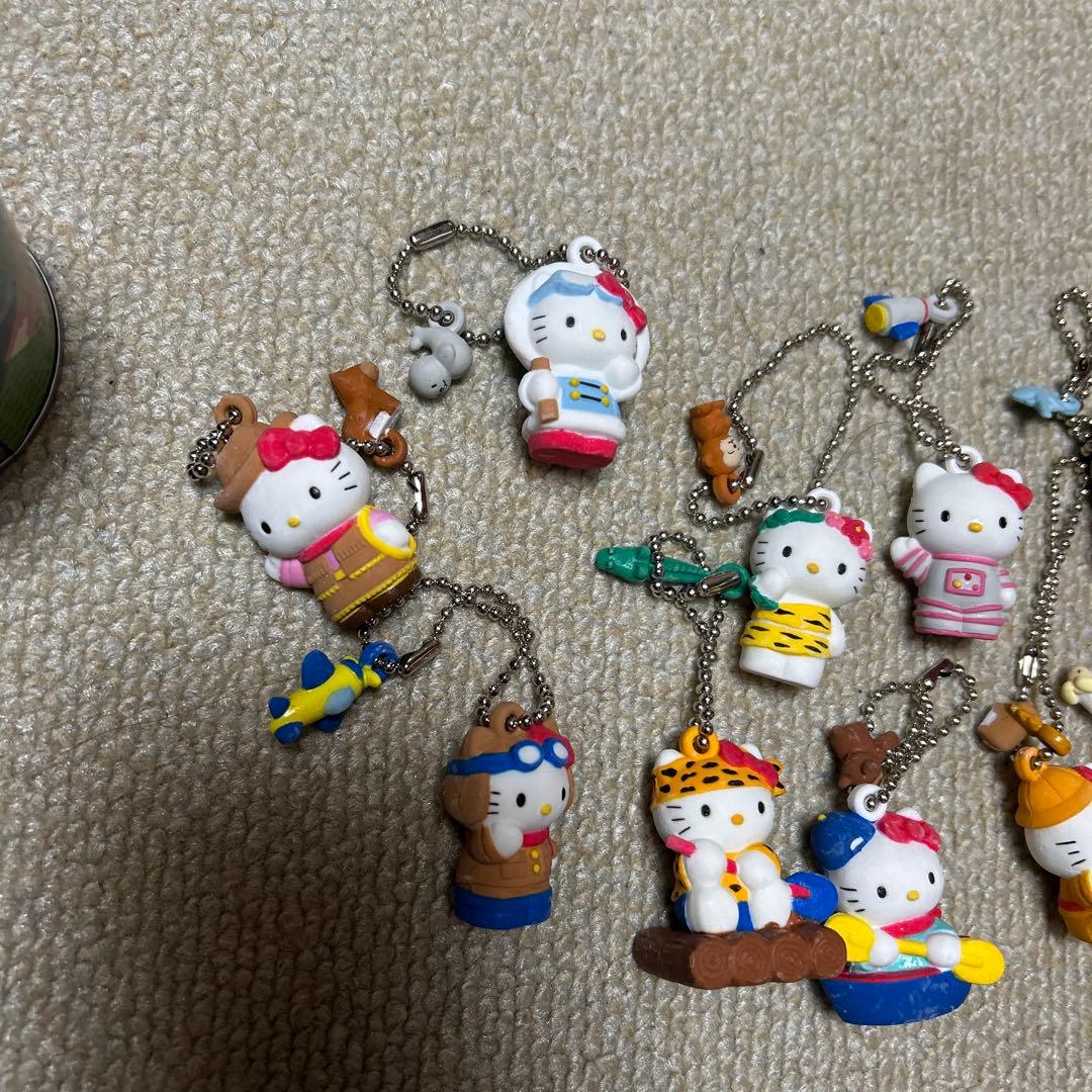 ハローキティ ボールチェーンストラップ 10個セット　レア！希少！