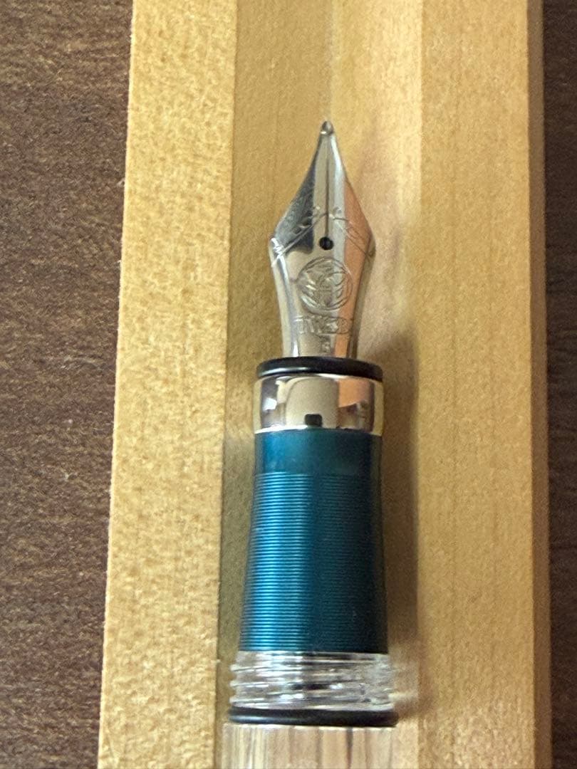 ツイスビー万年筆　ダイヤモンド580 ALR プルシアンブルー　字幅B