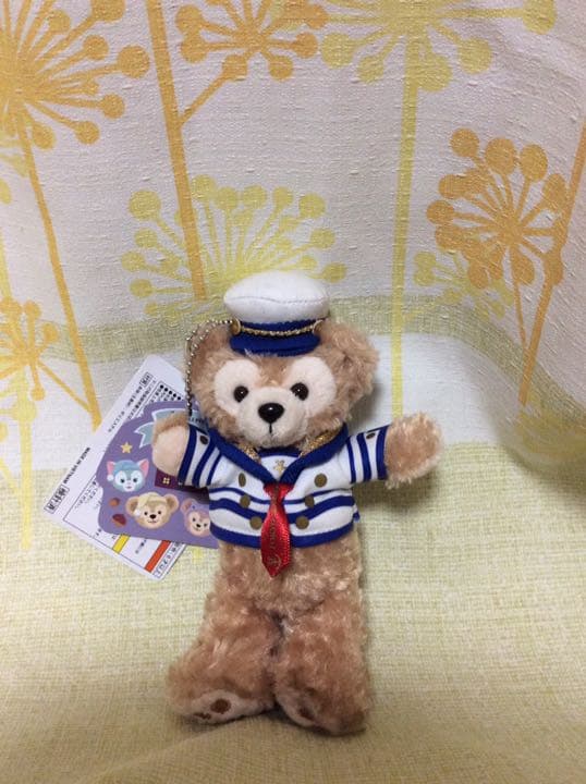 ダッフィー シェリーメイ ぬいぐるみバッジ