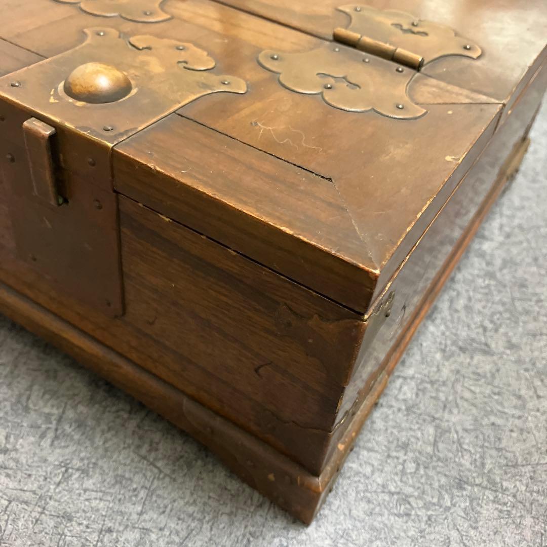 李朝家具　収納箱　木製　アクセサリーケース