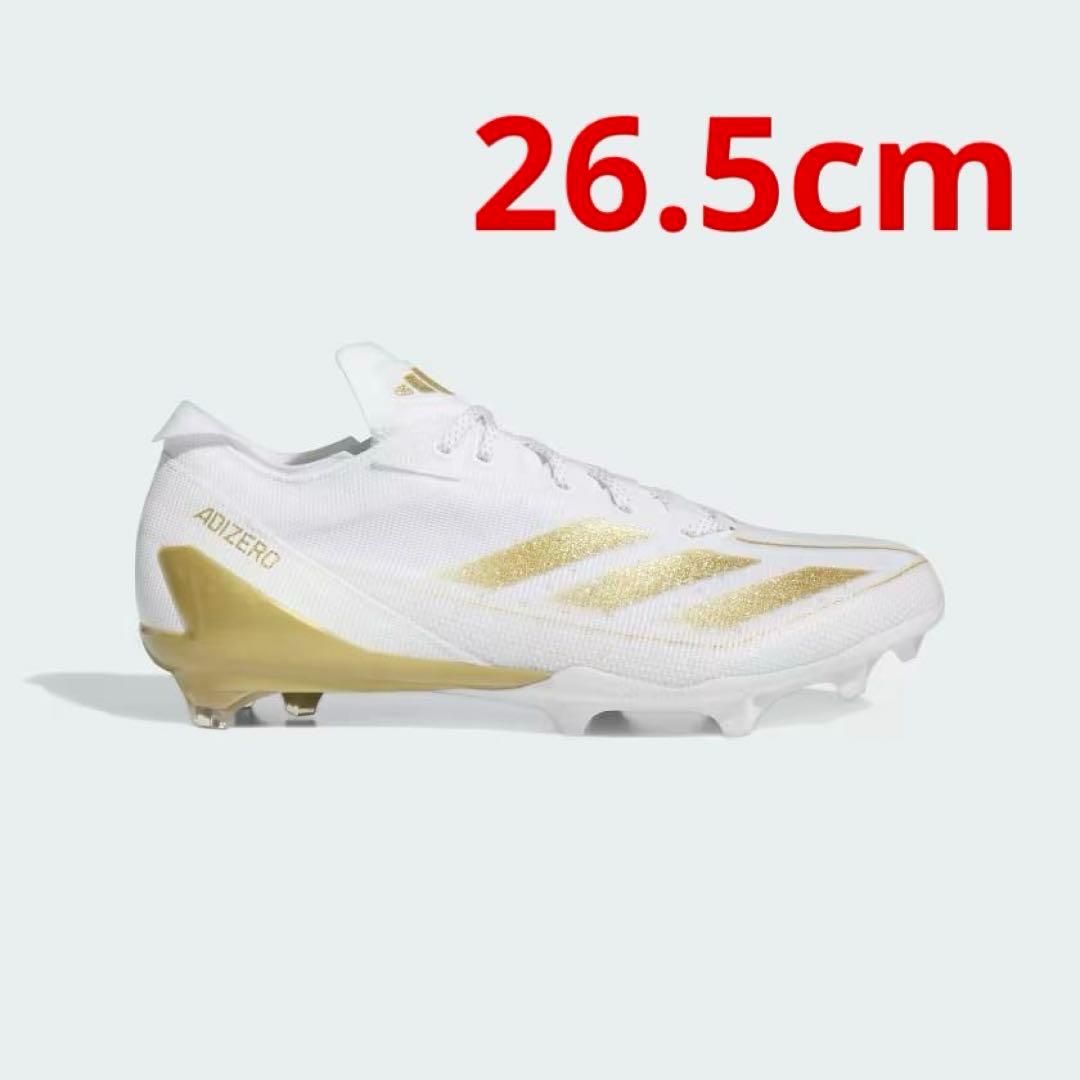 Adizero Electric Cleats WHT/GLD　26.5㎝　E