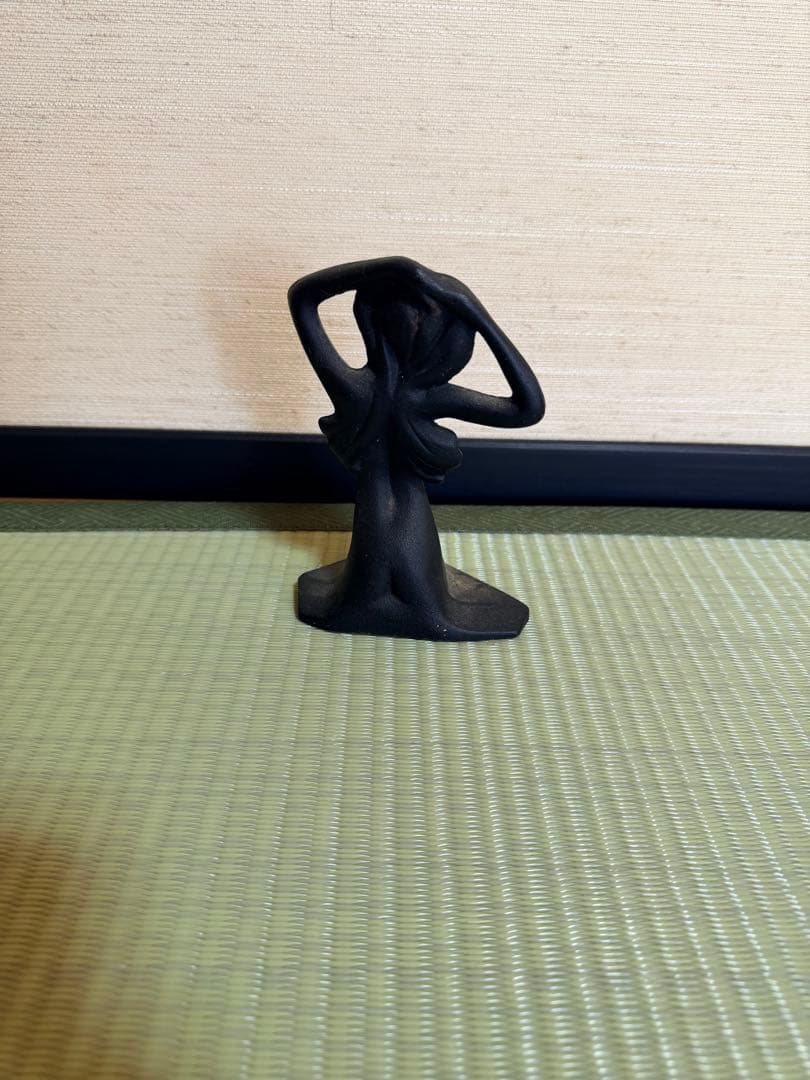 ヴィンテージ 裸婦 鉄鋳物 レトロ 南部鉄器 ブックエンド アート インテリア