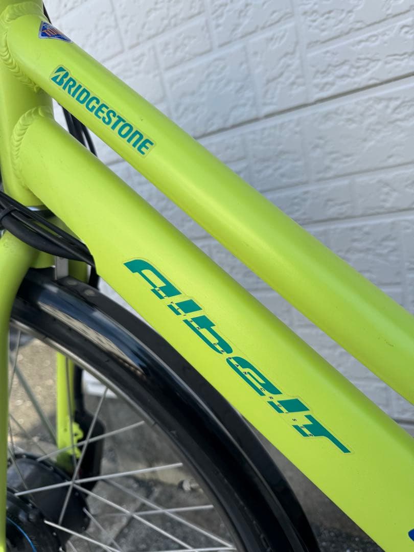 ※特別値引中【ブリヂストン】26インチ 蛍光イエロー 電動アシスト自転車