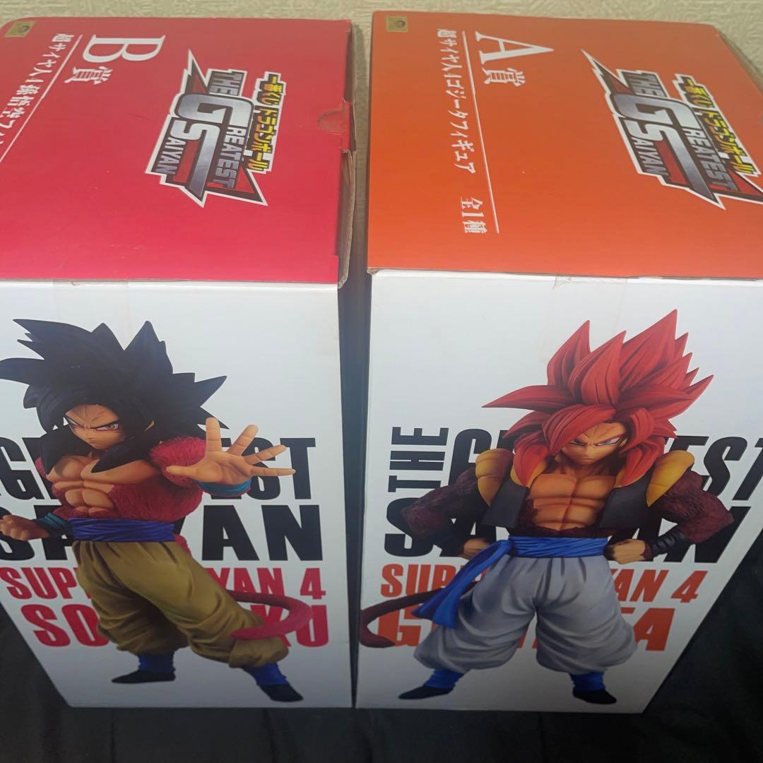一番くじドラゴンボールA賞ゴジータB賞超サイヤ人4孫悟空フィギュアセット