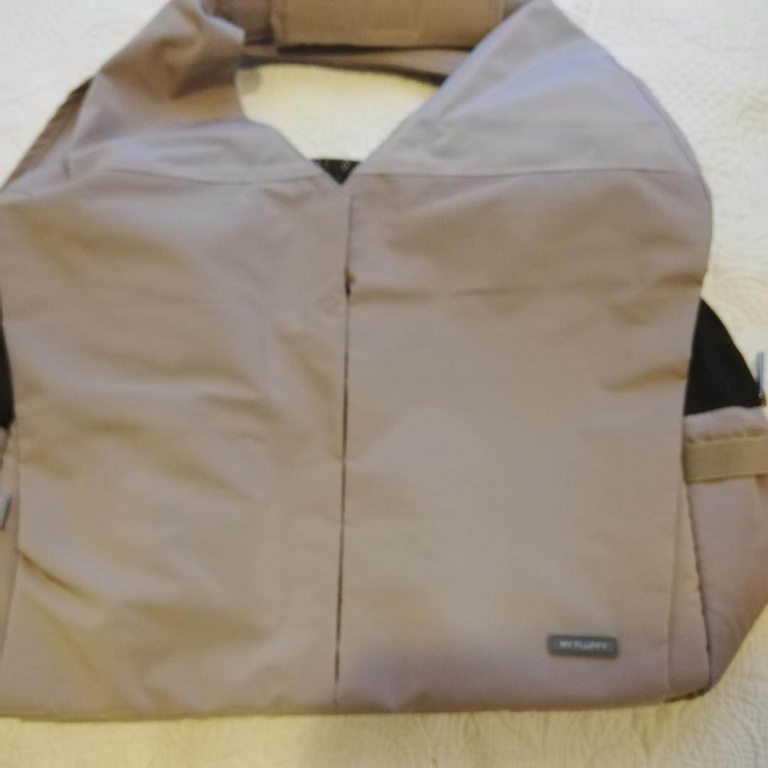 【タグ付新品】my fluffy ペットキャリーバッグ ベージュ