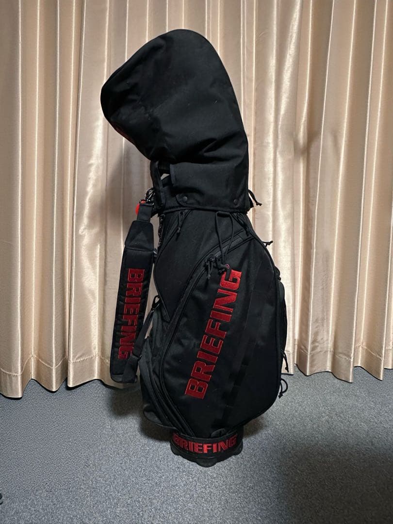 [BRIEFING] BLACK ブラック ゴルフ キャディバッグ