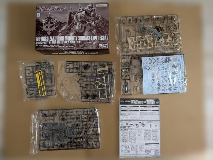 ククルス・ドアンの島　HG高機動型ザク　セット