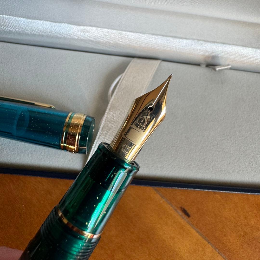 BUNGUBOXオリジナル万年筆Sanctuary Blueサンクチュアリブルー