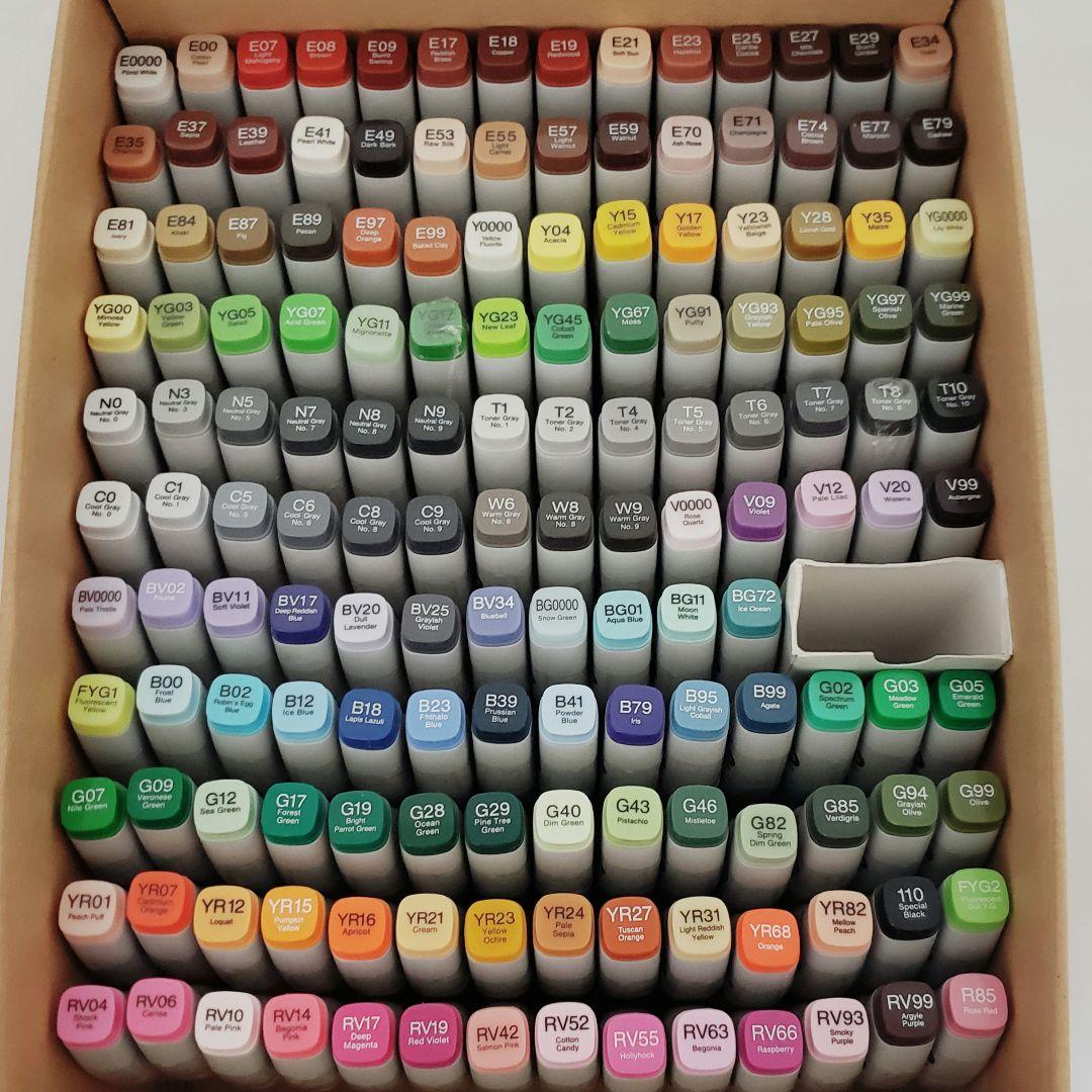 大量【新品未開封】 コピック COPIC バリオスインク 151本 ＋カラーレス