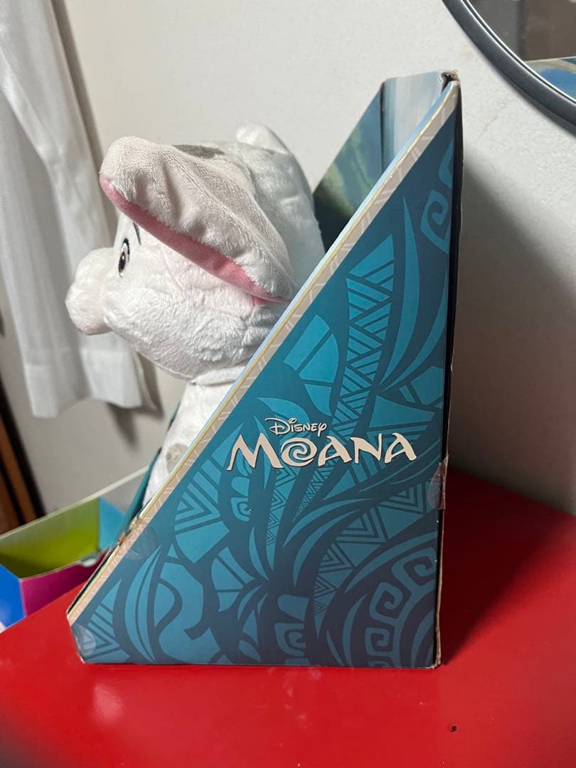 モアナと伝説の海　プアとヘイヘイ　動くぬいぐるみ　未使用品
