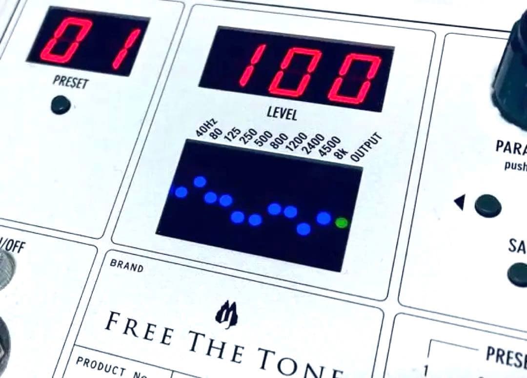 Free The Tone PA-1QB ベース イコライザー 動作良好