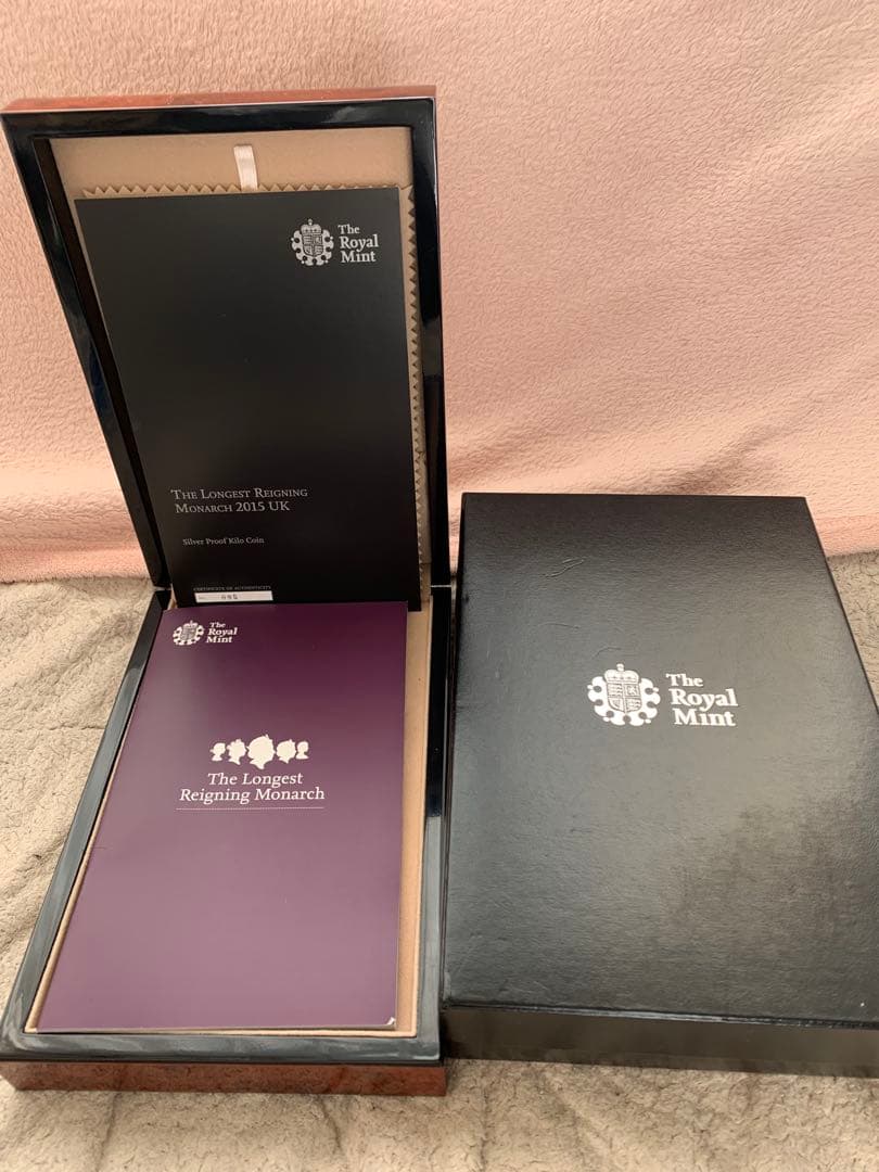 特大1Kg エリザベス2世最長在位記念銀貨 銀連日高値更新❗️2月1日迄出品