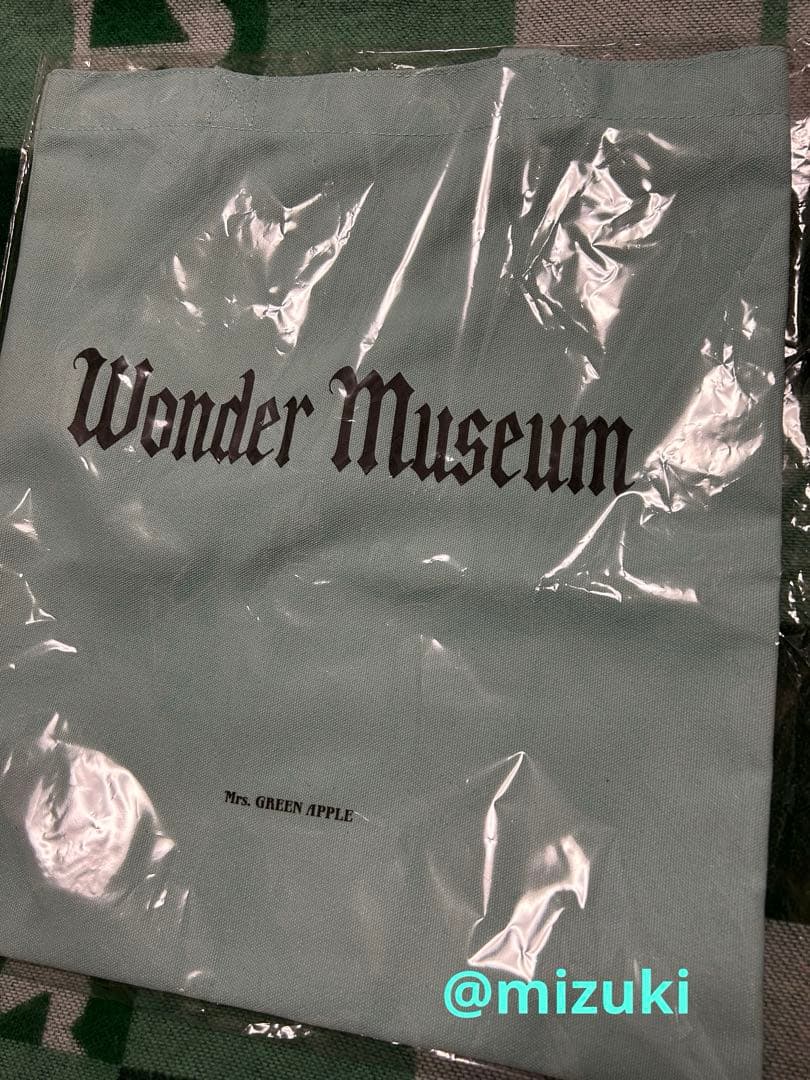 Mrs. GREEN APPLE ミセス　Wonder Museum トート