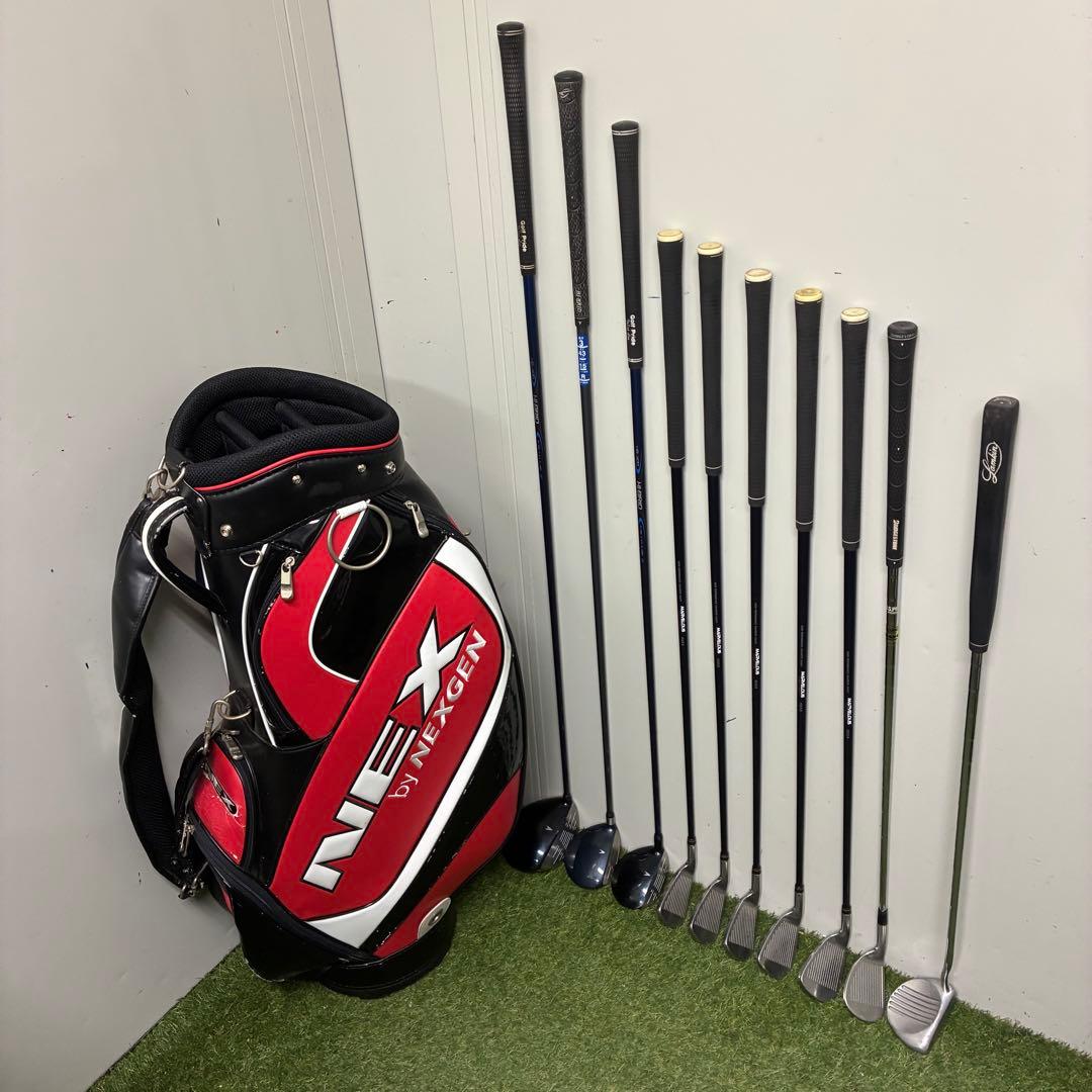メンズゴルフクラブセット　【MARVELOUS】【NEXGEN】NEWING】★