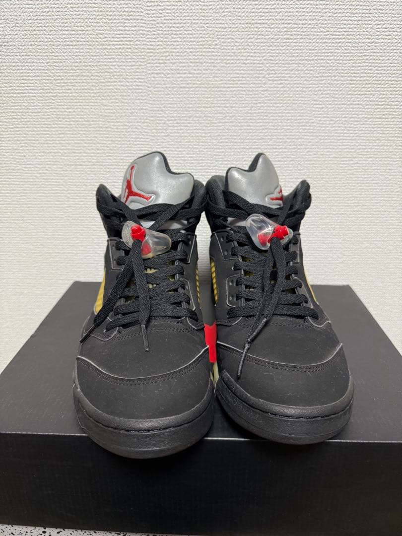 NIKE Air Jordan 5 ブラック/ゴールド