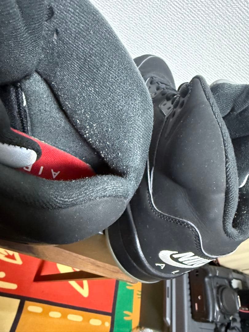 NIKE Air Jordan 5 ブラック/ゴールド