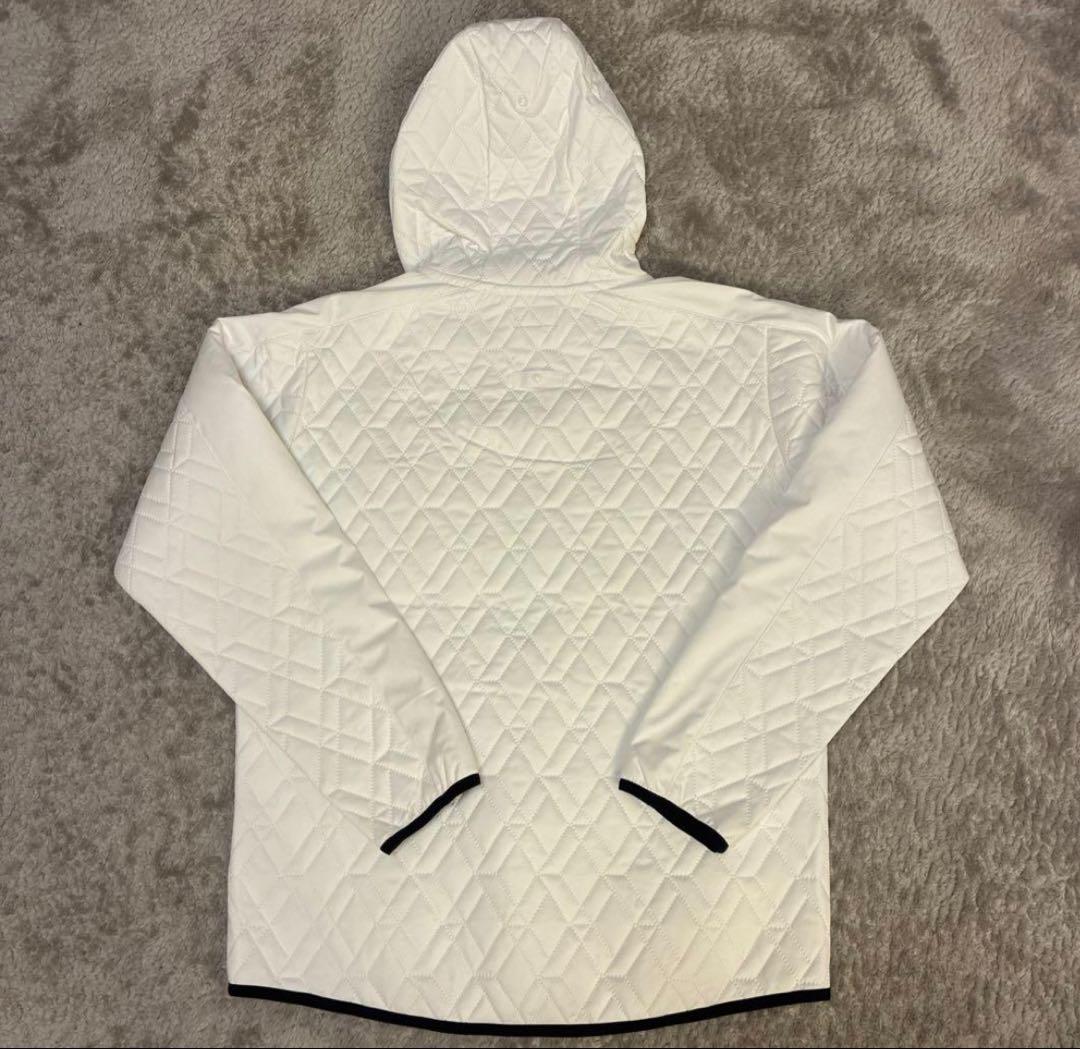 美品‼️New Balance キルティングジャケット ホワイト