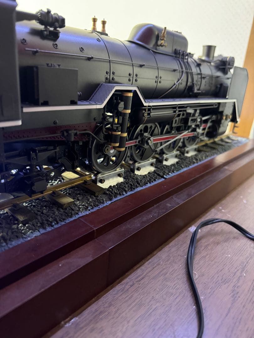 完美品　デアゴスティーニ D51蒸気機関車を作る 塗装完成品