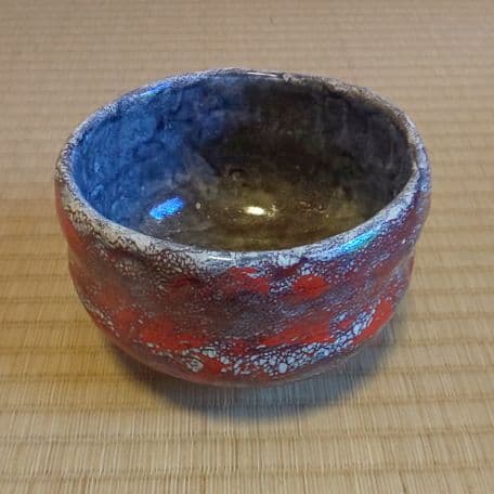 A 97    抹茶碗       箕面焼 ( 未使用品 )