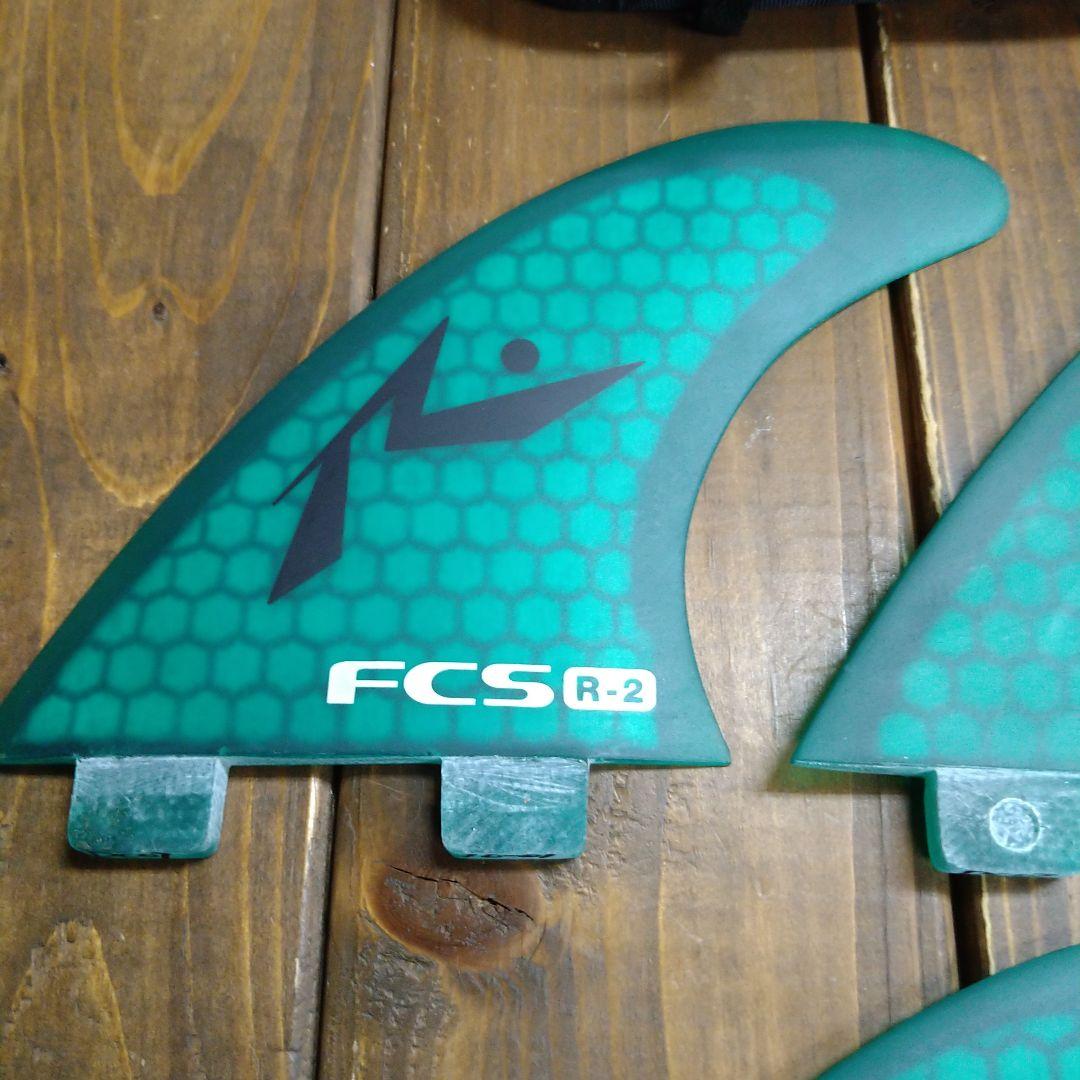 【新品】FCSフィン  R-2(Rusty) PC トライ Msize