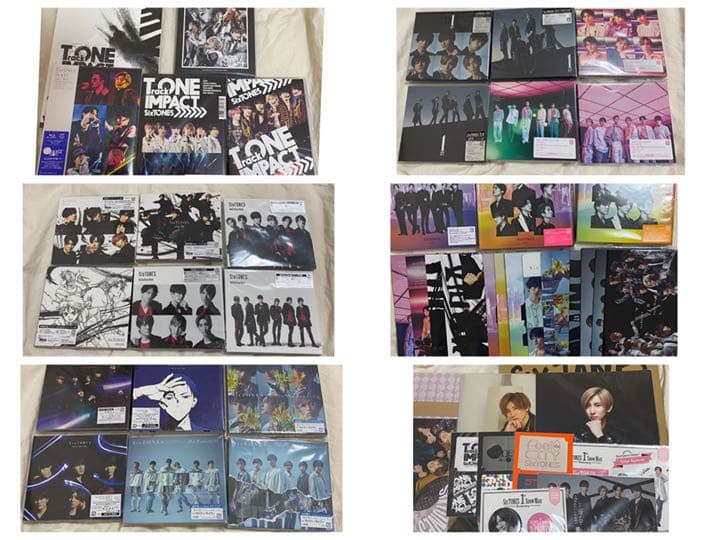 SixTONES CD Blu-ray DVD まとめ売り セット