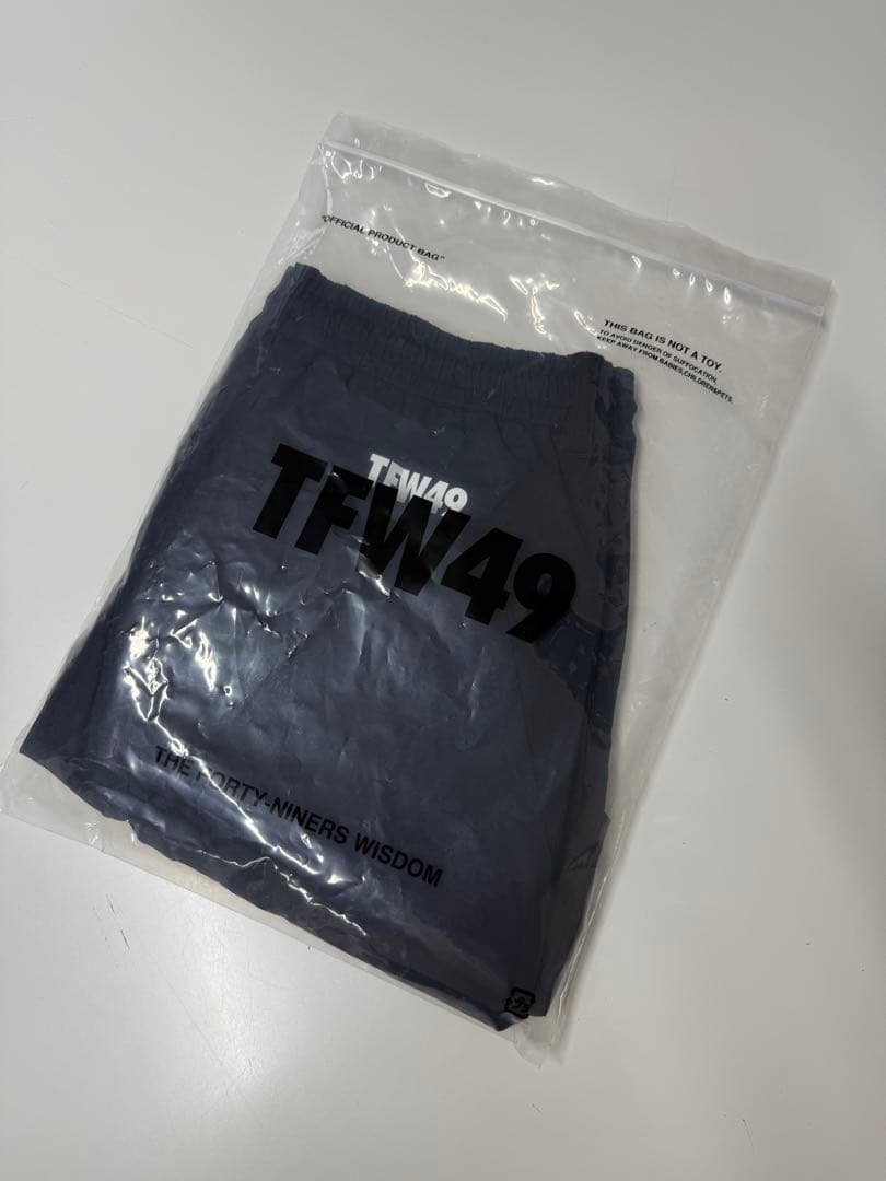 【新品・未使用】TFW49 2025 2WAY SWIM SHORTS BK L