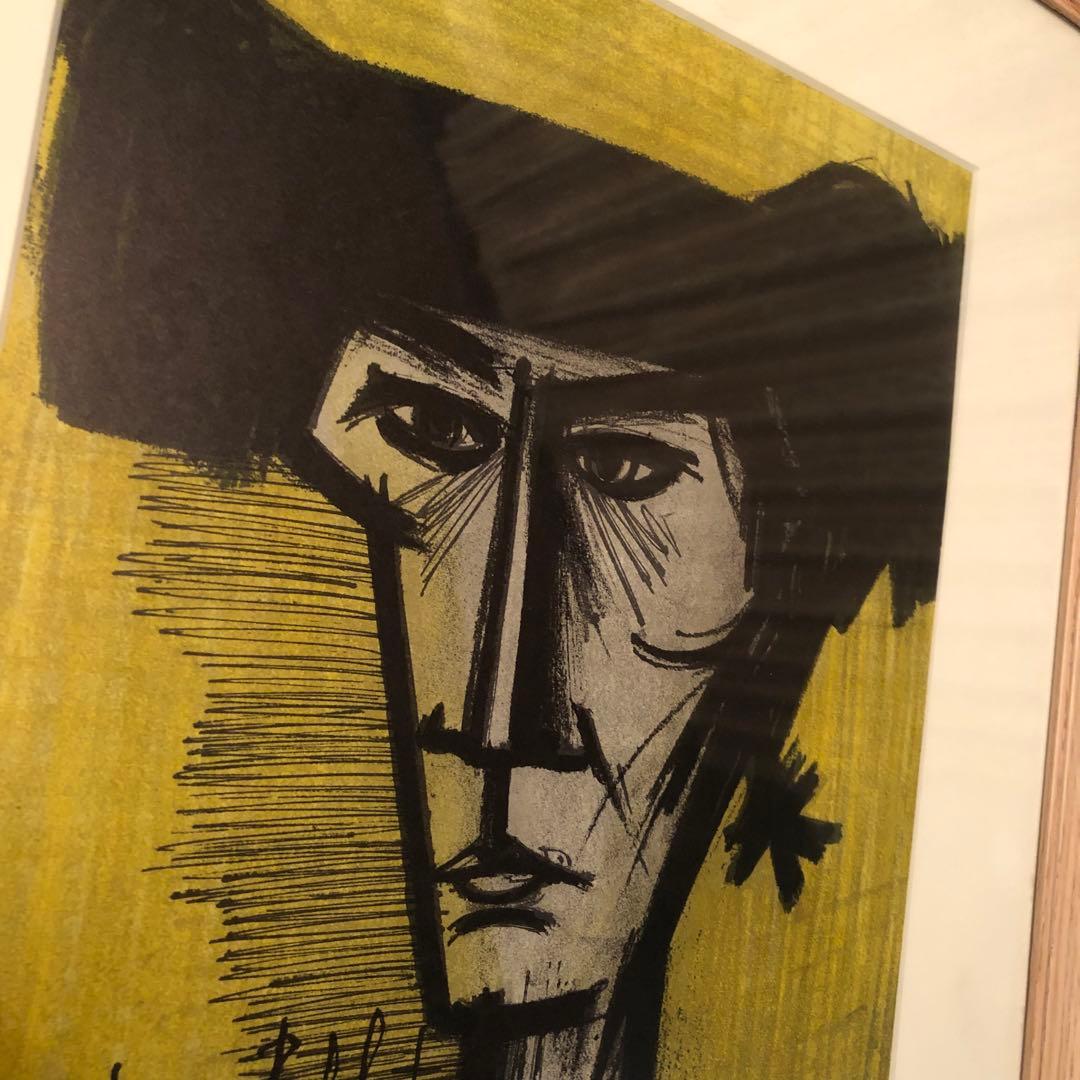 ベルナール ビュッフェ　リトグラフ　【闘牛士】