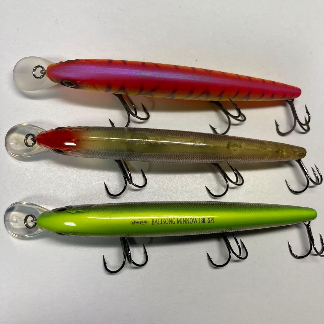 【美品】デプス　バリソンミノー130F／SP 5個