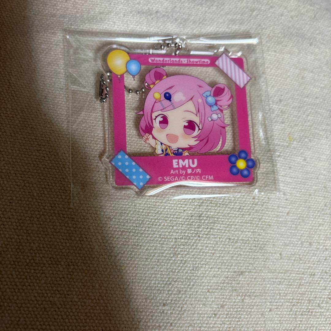 プロセカ 鳳えむ 色紙 缶バ キーホルダー ぱしゃこれ 10点セット