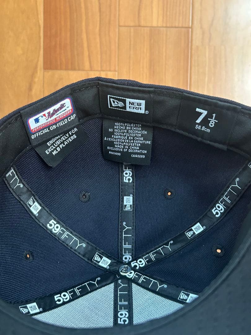 新品 ニューヨークヤンキース ニューエラ59FIFTYキャップ 7 1/8