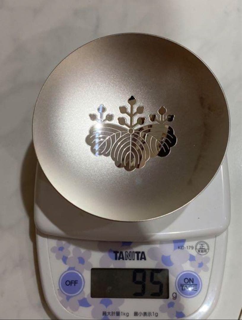 銀杯　SILVER　総重量163グラム 純銀 刻印 日ノ丸◇1000