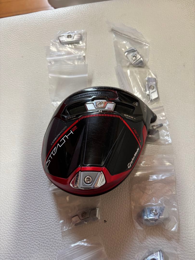 テーラーメイド ステルス2 プラス ドライバー 9.0° カバー＋重りセット