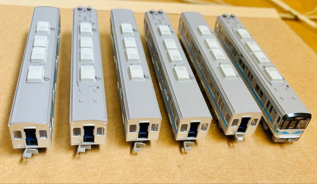 【美品】名古屋市営地下鉄 鶴舞線 3050形 6両セット TOMYTEC N