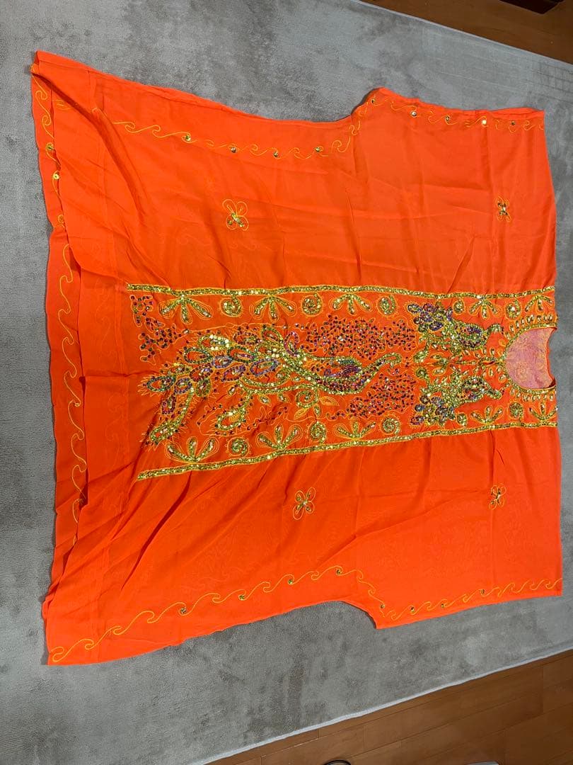 【蘭花】ベリーダンス　ハリージドレス