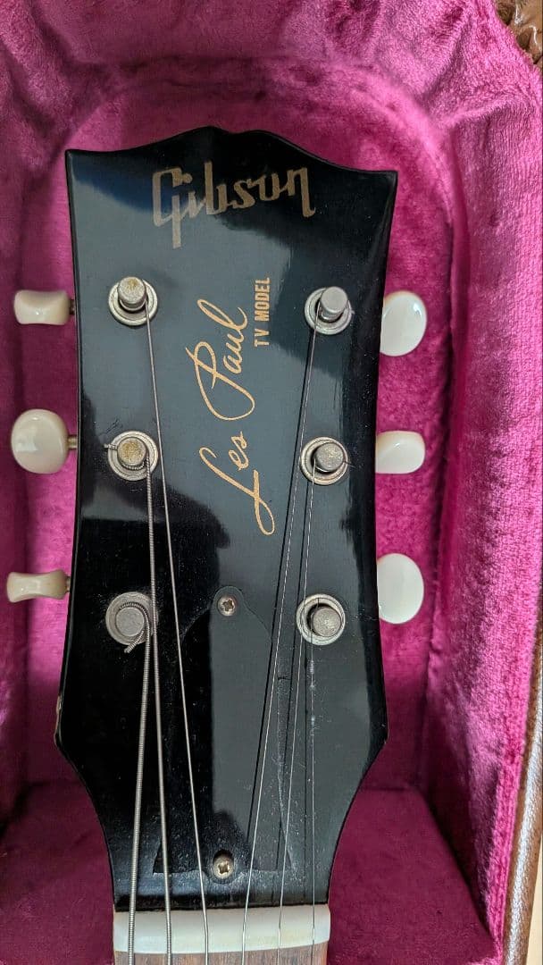 ギブソンカスタムショップ　ヒスコレ レスポールジュニア 1957 TVイエロー