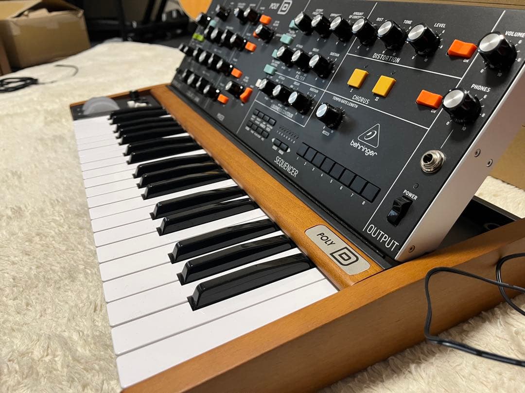 【使用機会1回の美品】Behringer Poly D アナログシンセサイザー