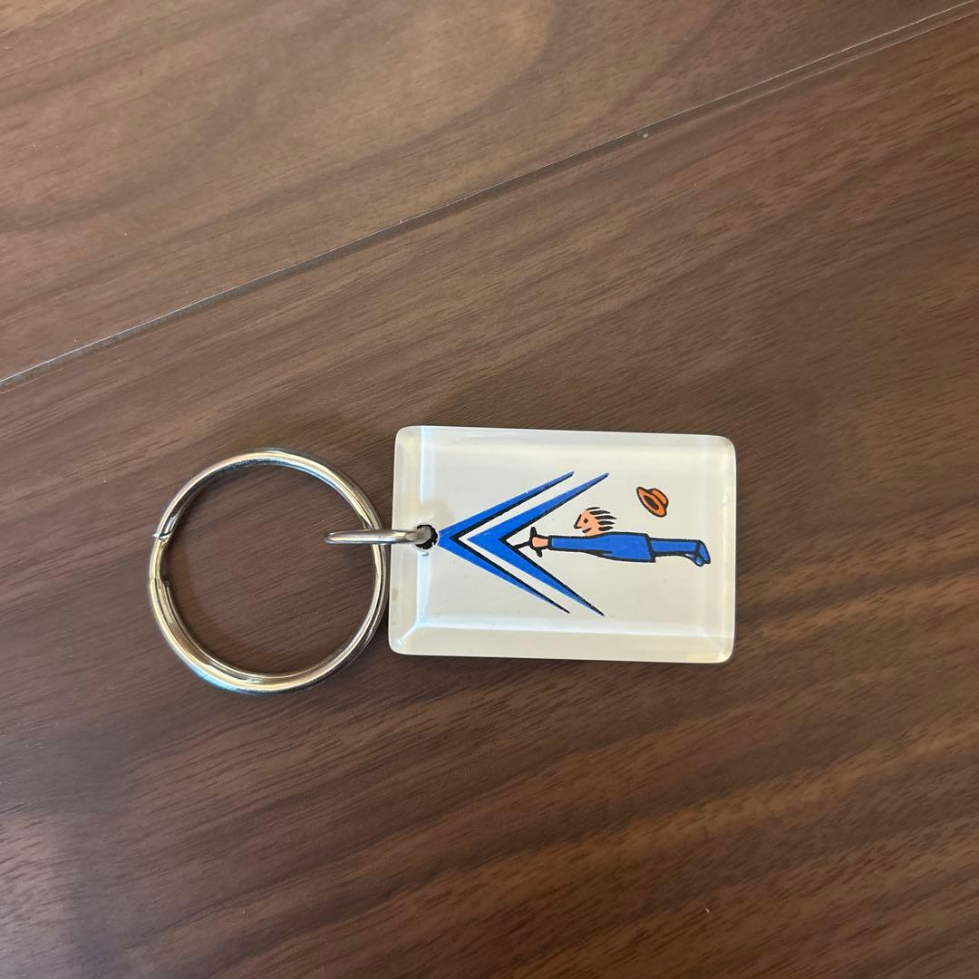 【美品】80s　フレンチキーホルダー　ブルボン　シトロエン　サヴィニャック