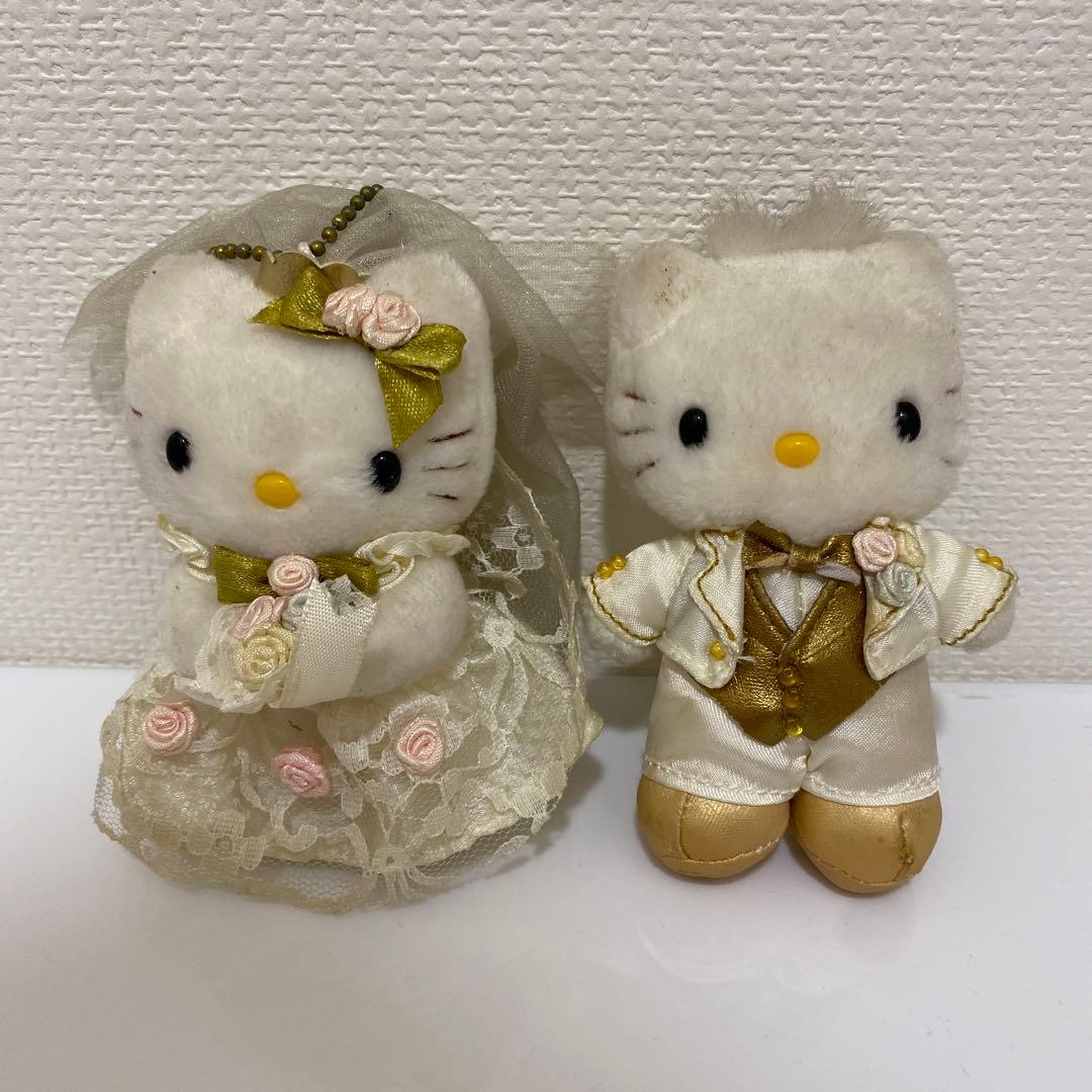 【レア】キティ ウェディングドール ペア 小サイズ 限定品